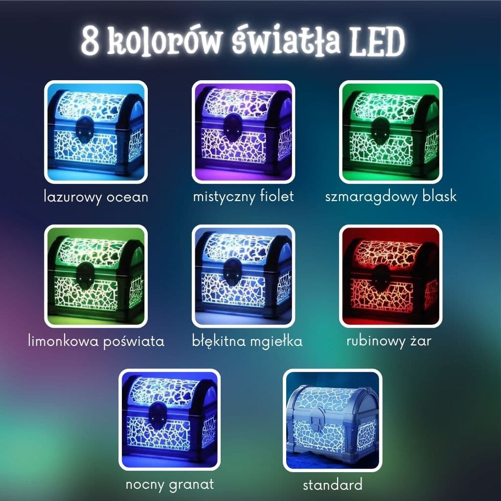 GalaxyBox - Projektor w kształcie magicznej skrzyni